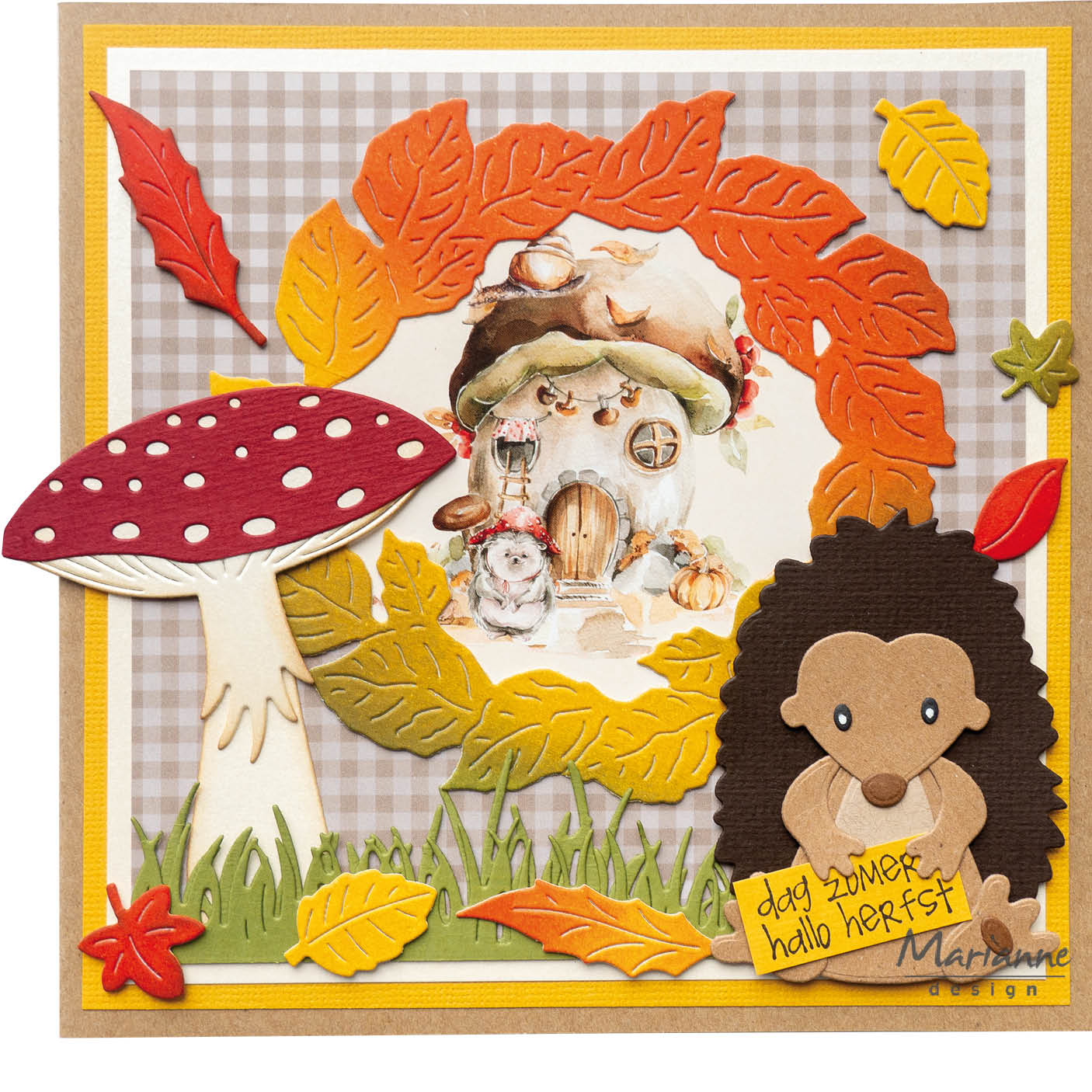 Marianne Design Cutting Sheet - Autumn Leaves