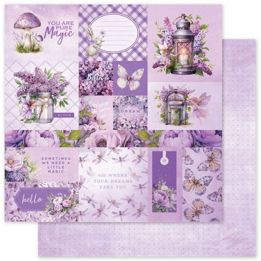 Lavender & Fairies 12x12 Paper Collection 33477