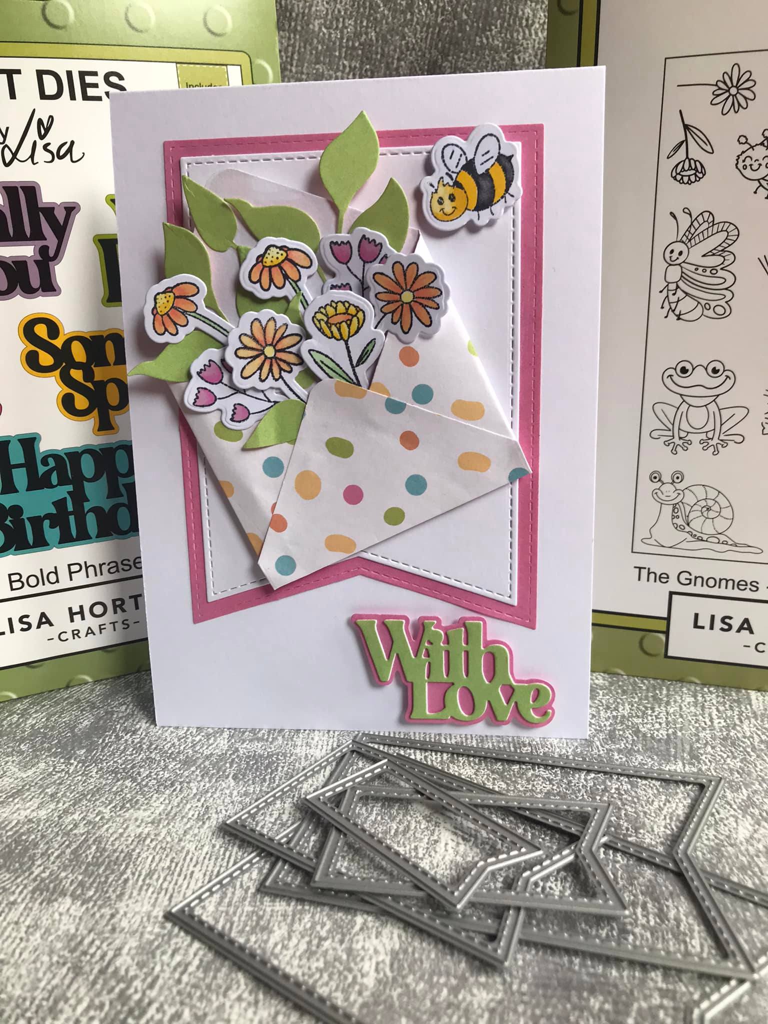 Lisa Horton Crafts Bold Phrases Die Set