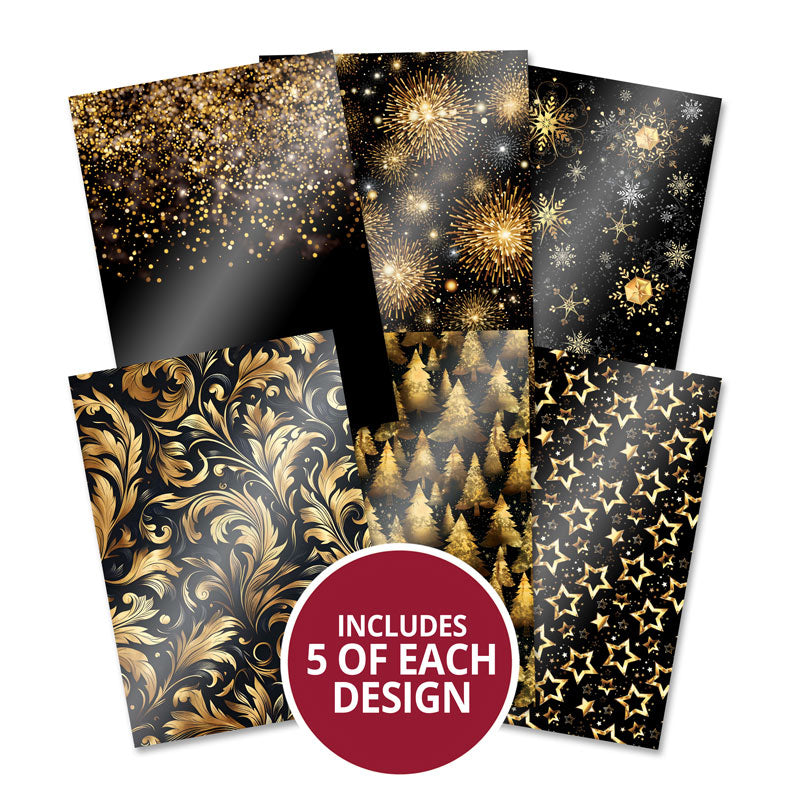 Designer Mirri Card - Festive Glamour