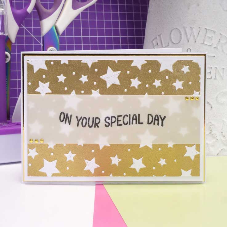 Moonstone Embossing Folders - Stars