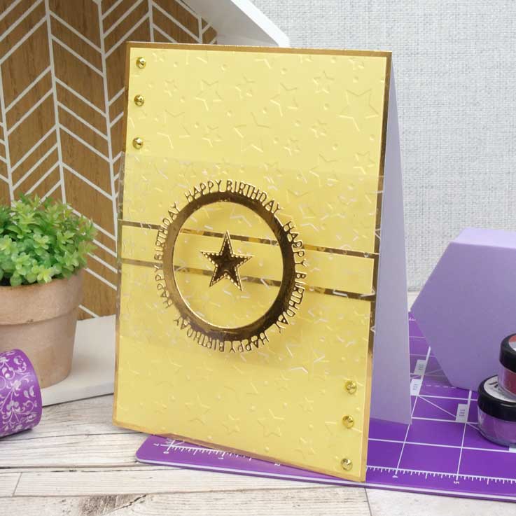 Moonstone Embossing Folders - Stars