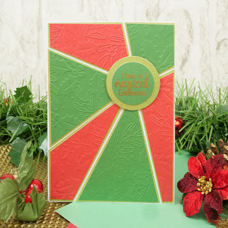 Moonstone Embossing Folders - Christmas Foliage