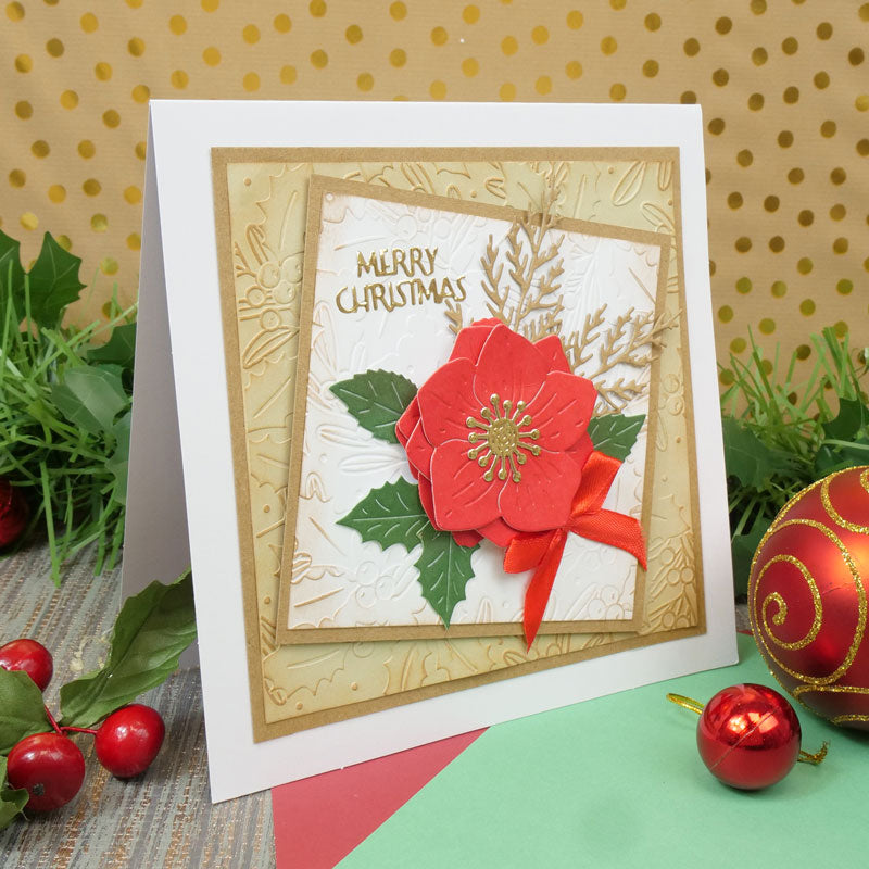 Moonstone Embossing Folders - Christmas Foliage