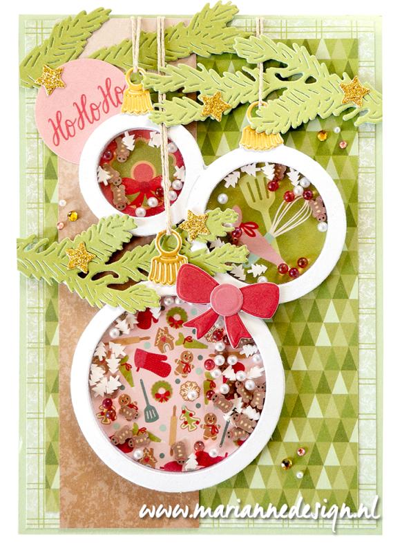 Marianne Design A4 Paper Pad - Christmas Bakery by Marleen