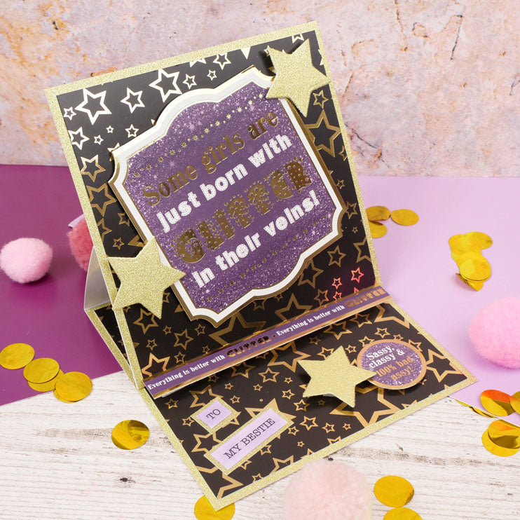 Hunkydory Humour Luxury Card Toppers Kit