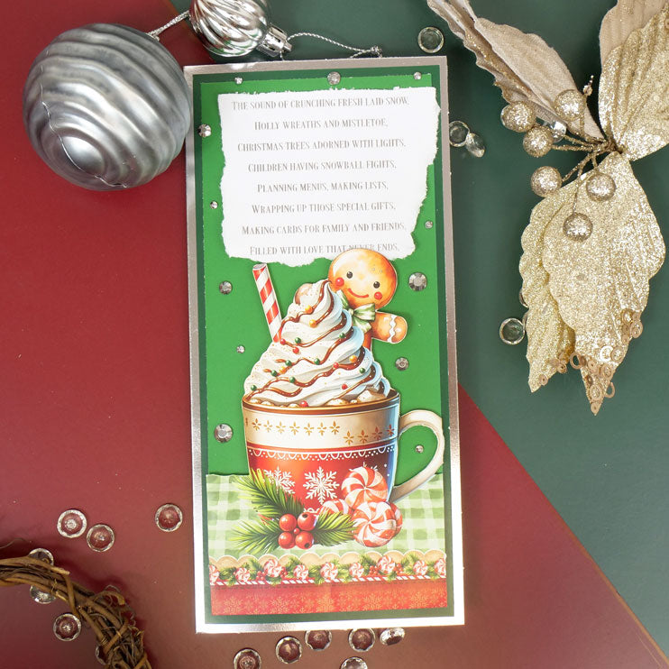 Perfect Poetry Foiled Paper Pad - Christmas