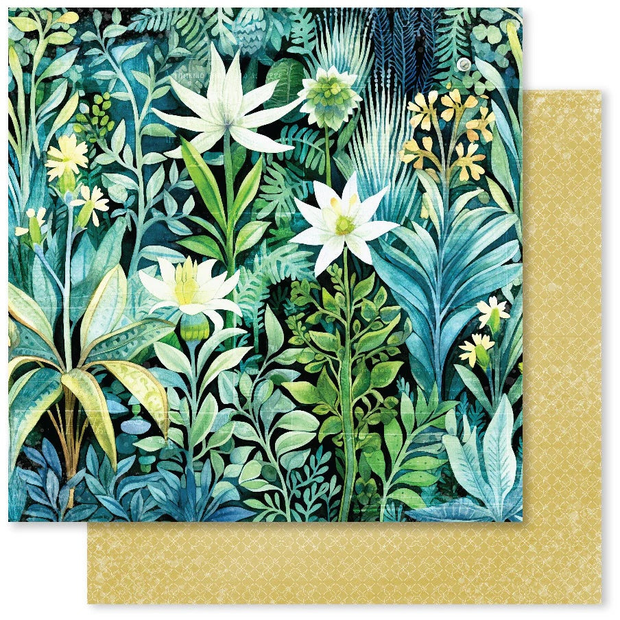 Botanical Blooms  D 12x12 Paper (12pc Bulk Pack) 32043