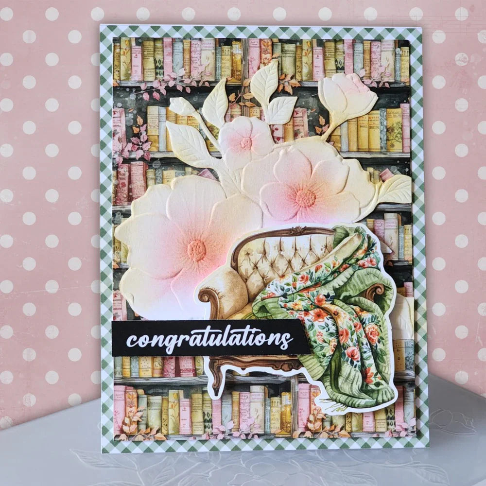 Beautiful Bouquet 3D Embossing Folder 32949