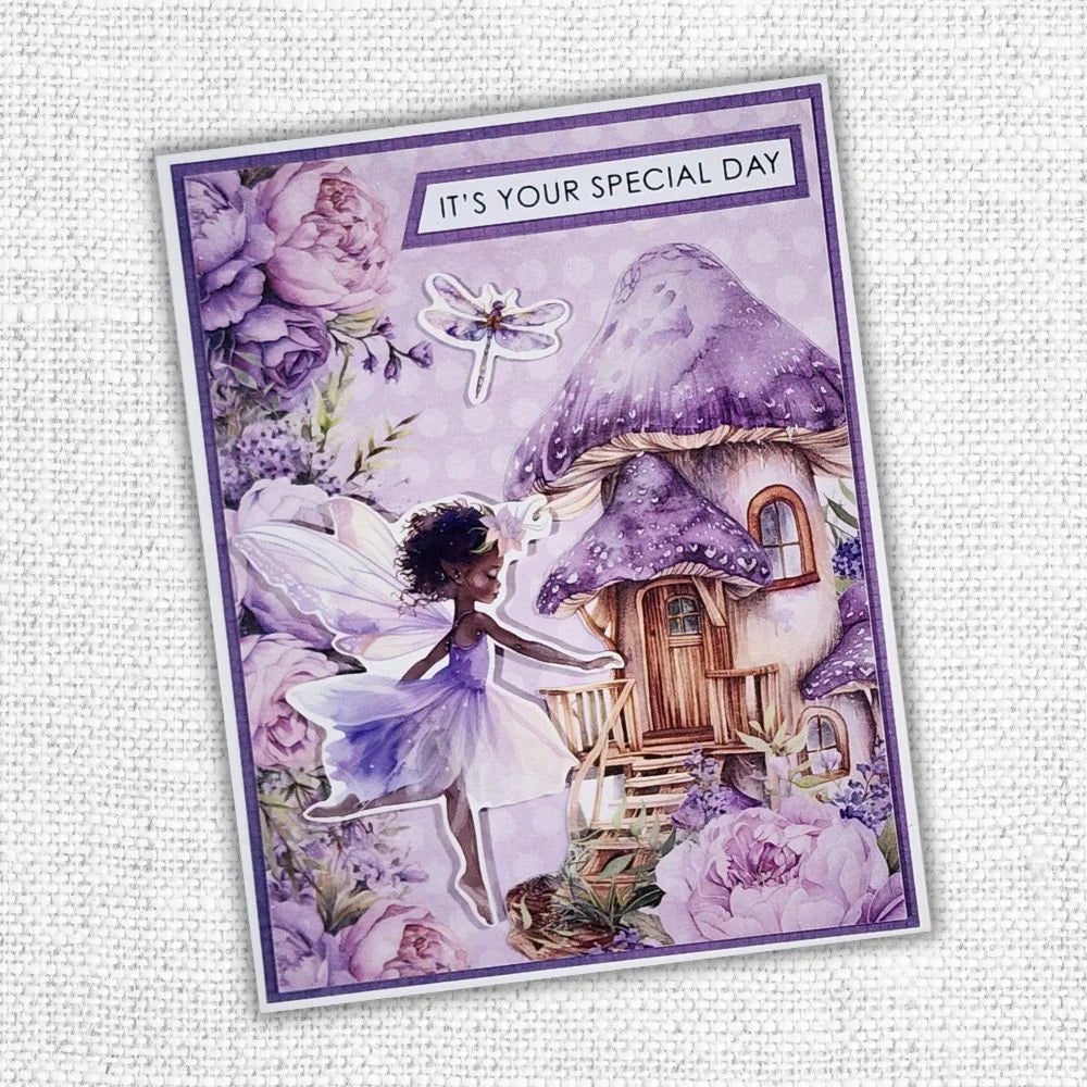 Lavender & Fairies Papercuts Kit 33723