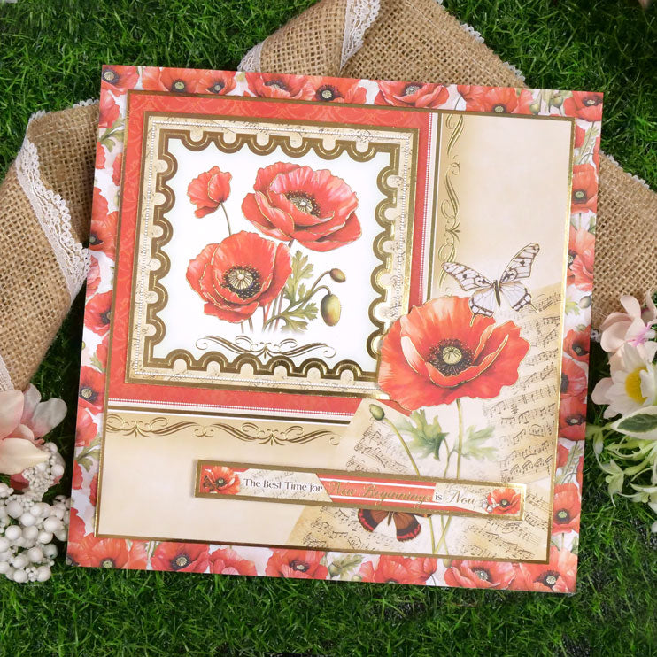 Pretty Poppies Luxury Topper Collection