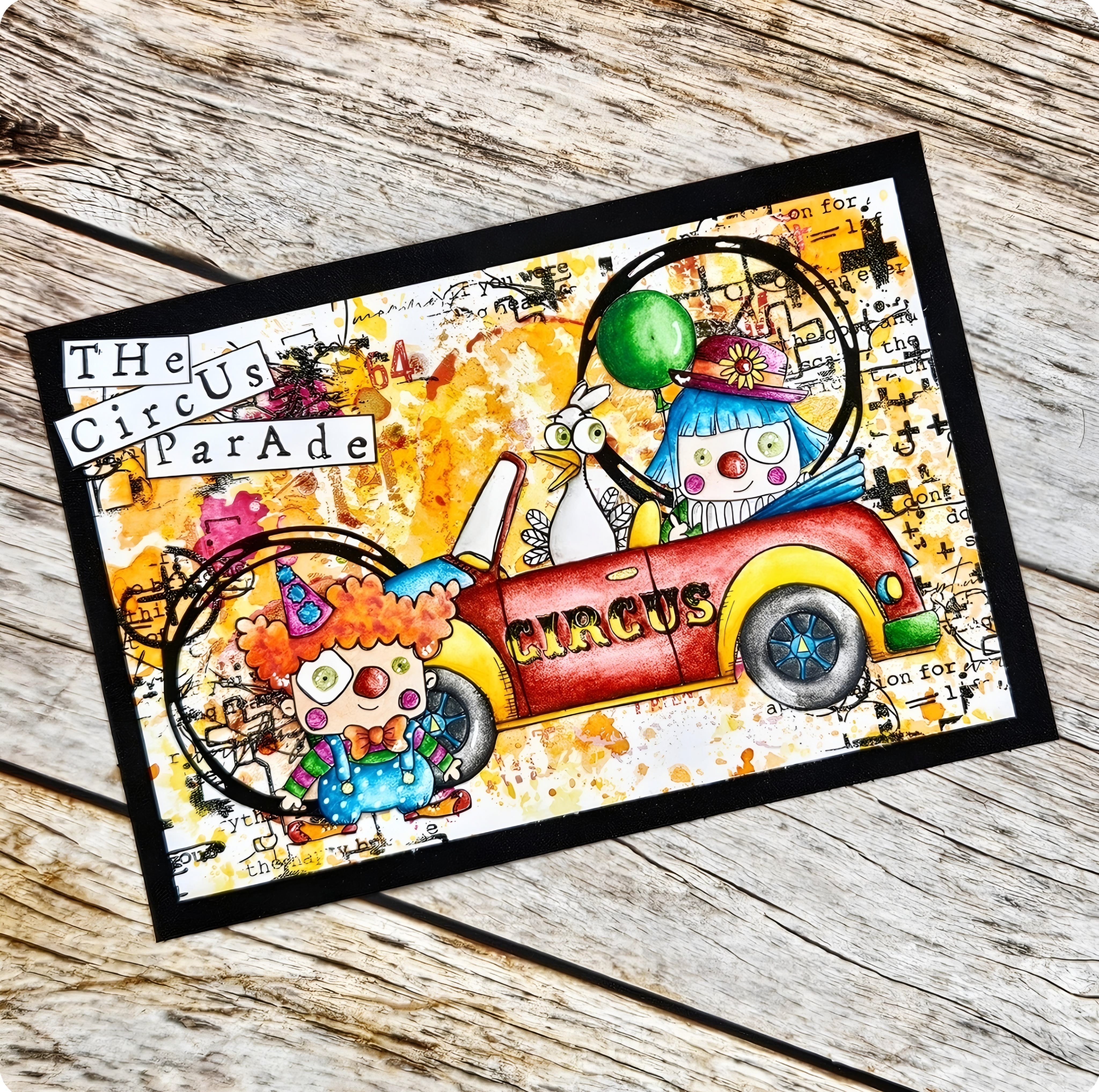 AALL and Create - A6 Stamp Set - The Big Top