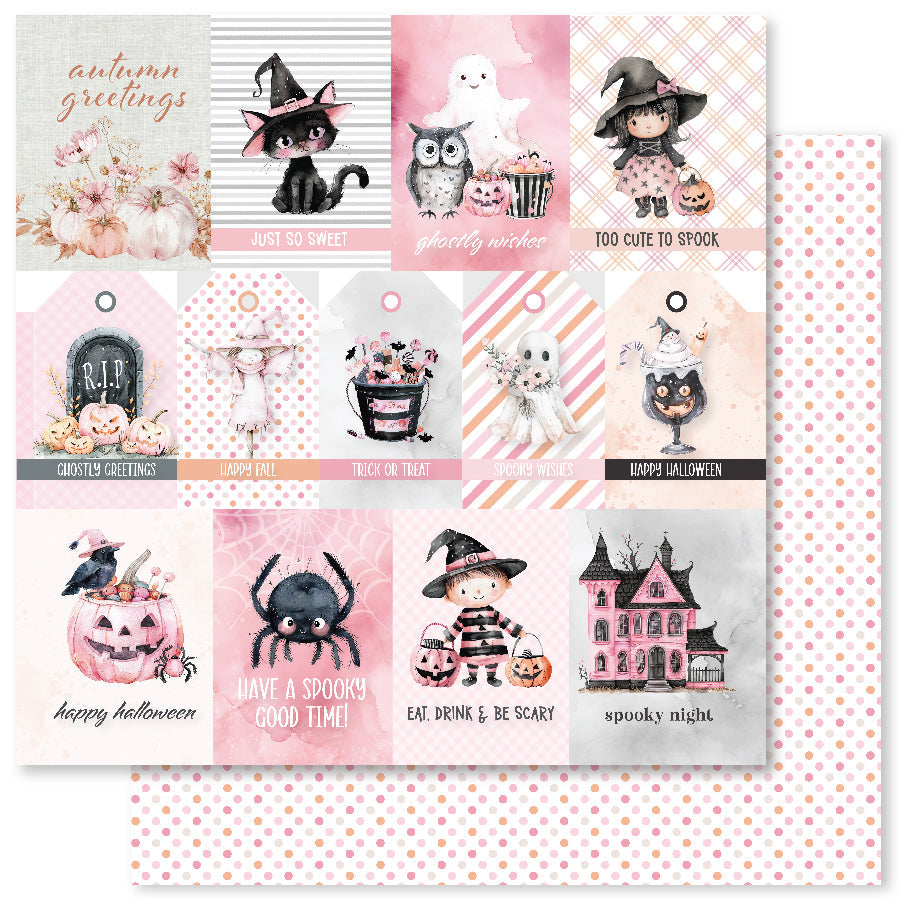 Pink Halloween 6x6 Paper Collection 32817