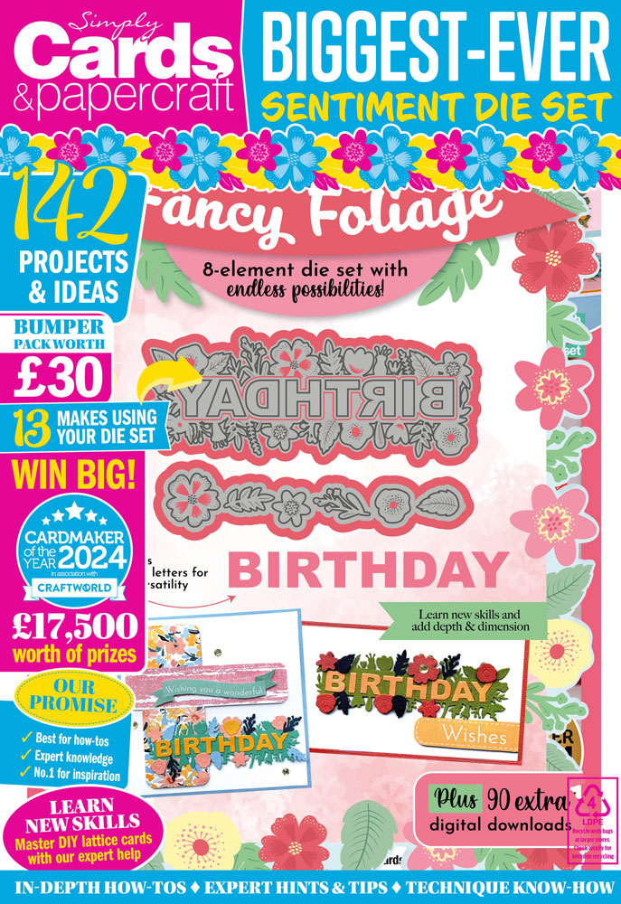 Simply Cards & Papercraft - Issue 255