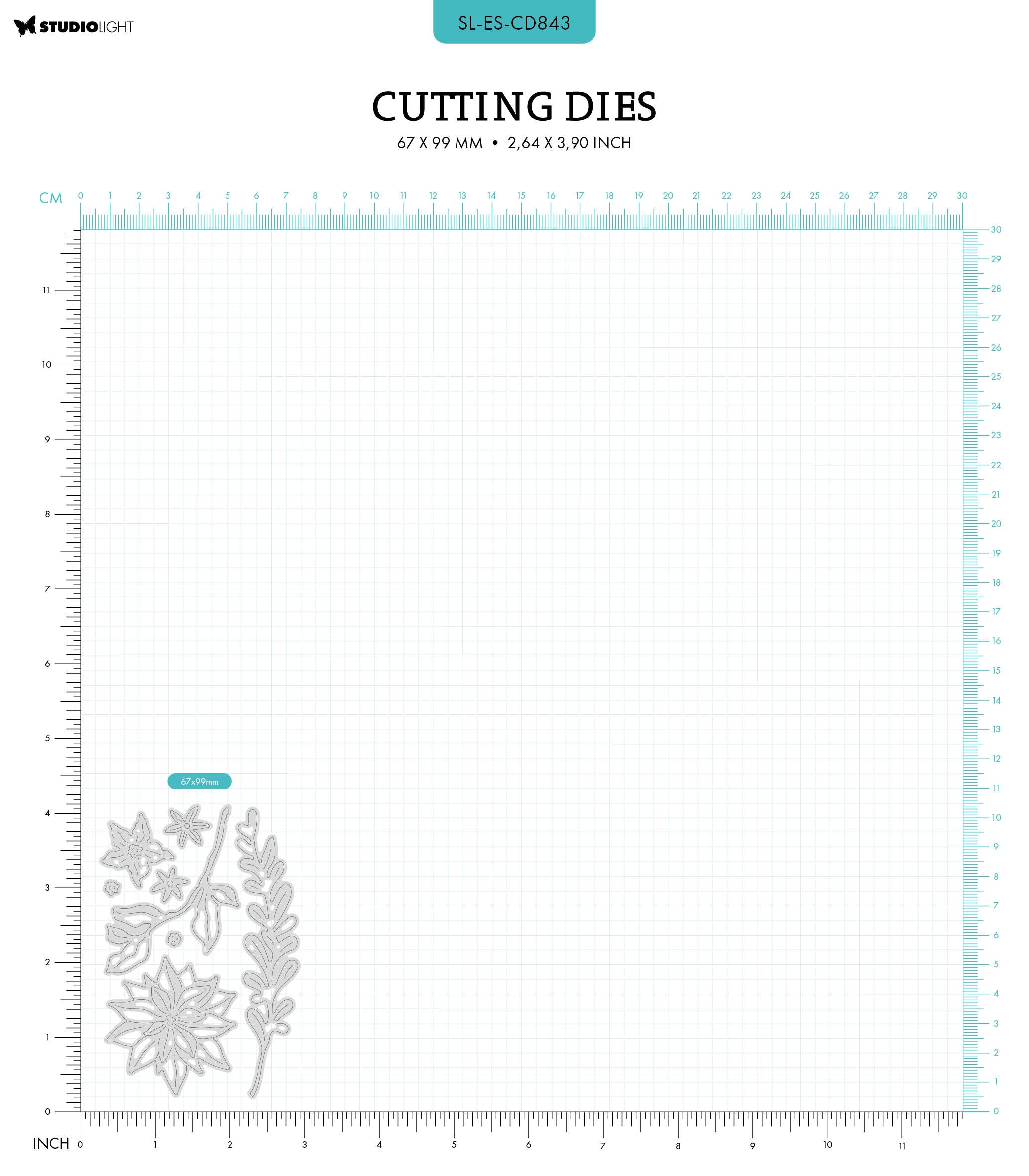 SL Cutting Dies Poinsettia Essentials 8 PC