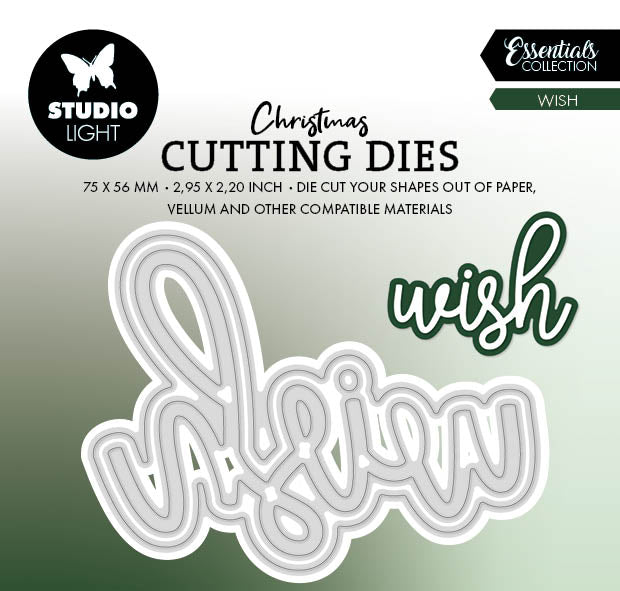 SL Cutting Dies Wish Essentials 2 PC