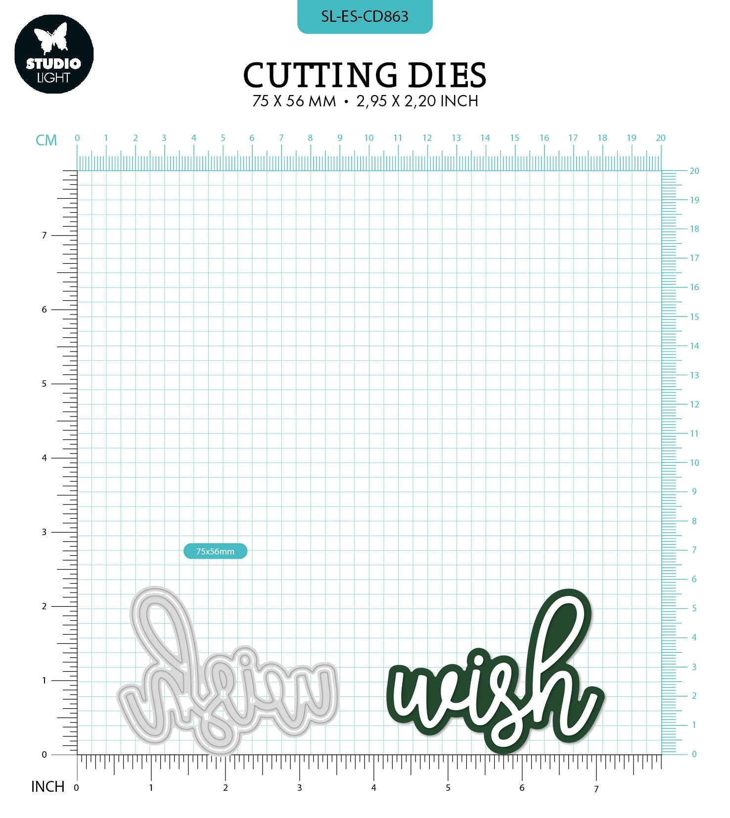 SL Cutting Dies Wish Essentials 2 PC