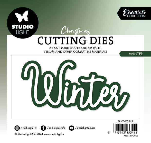 SL Cutting Dies Winter Essentials 2 PC