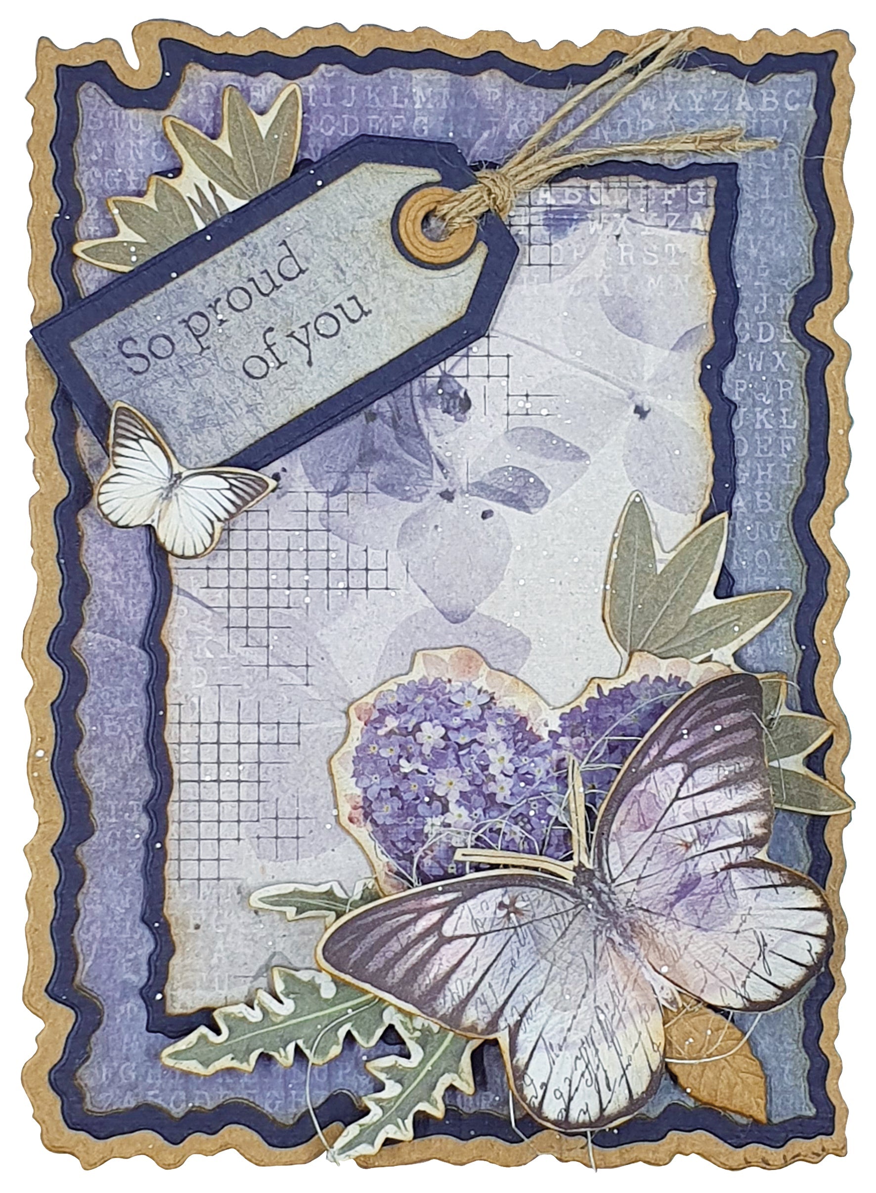 HE Die-Cut Paper Pad Paper Elements Nature's Dream 2 - 20 SH