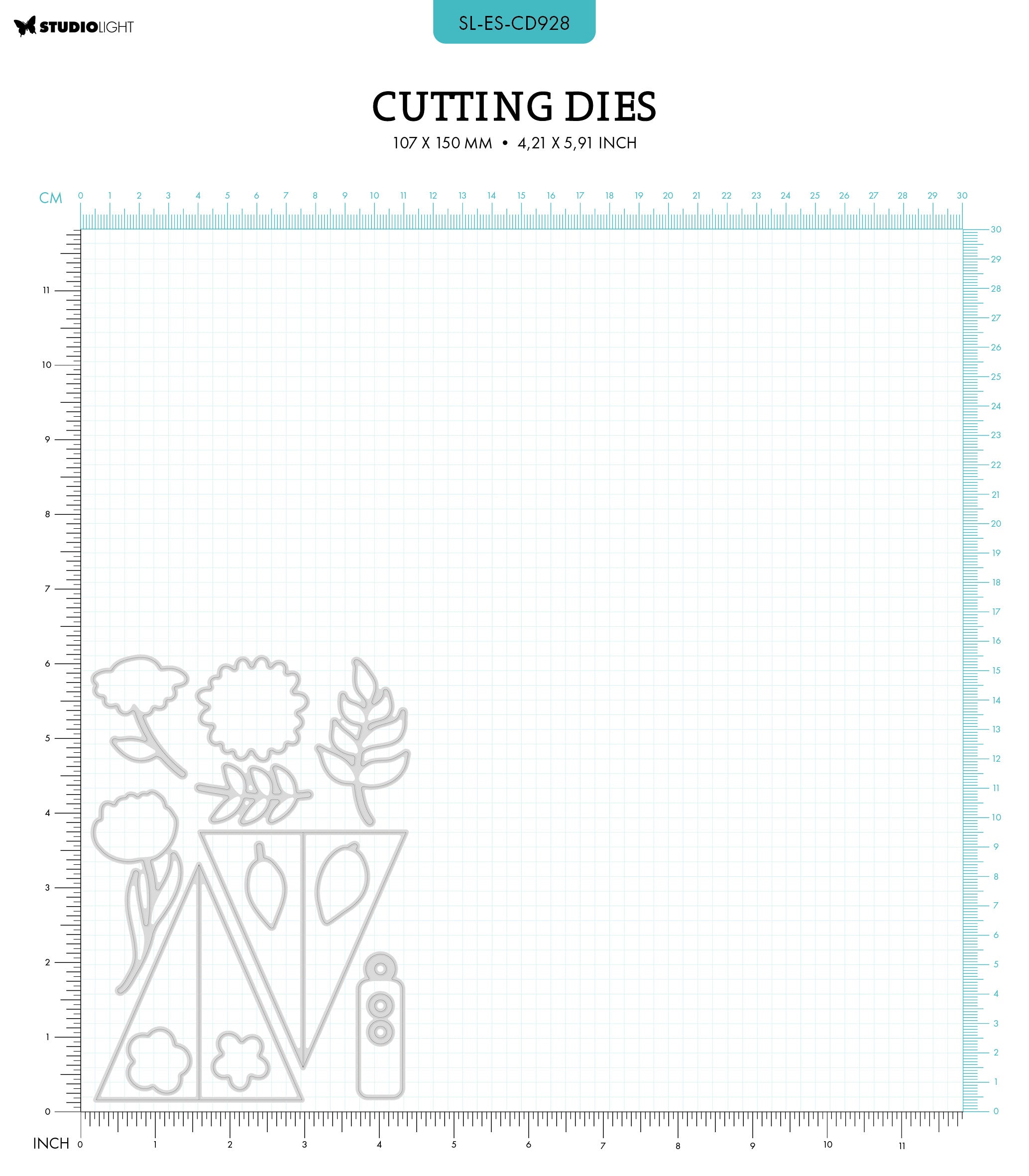 SL Cutting Die Bouquet Pop-Up Essentials 13 PC