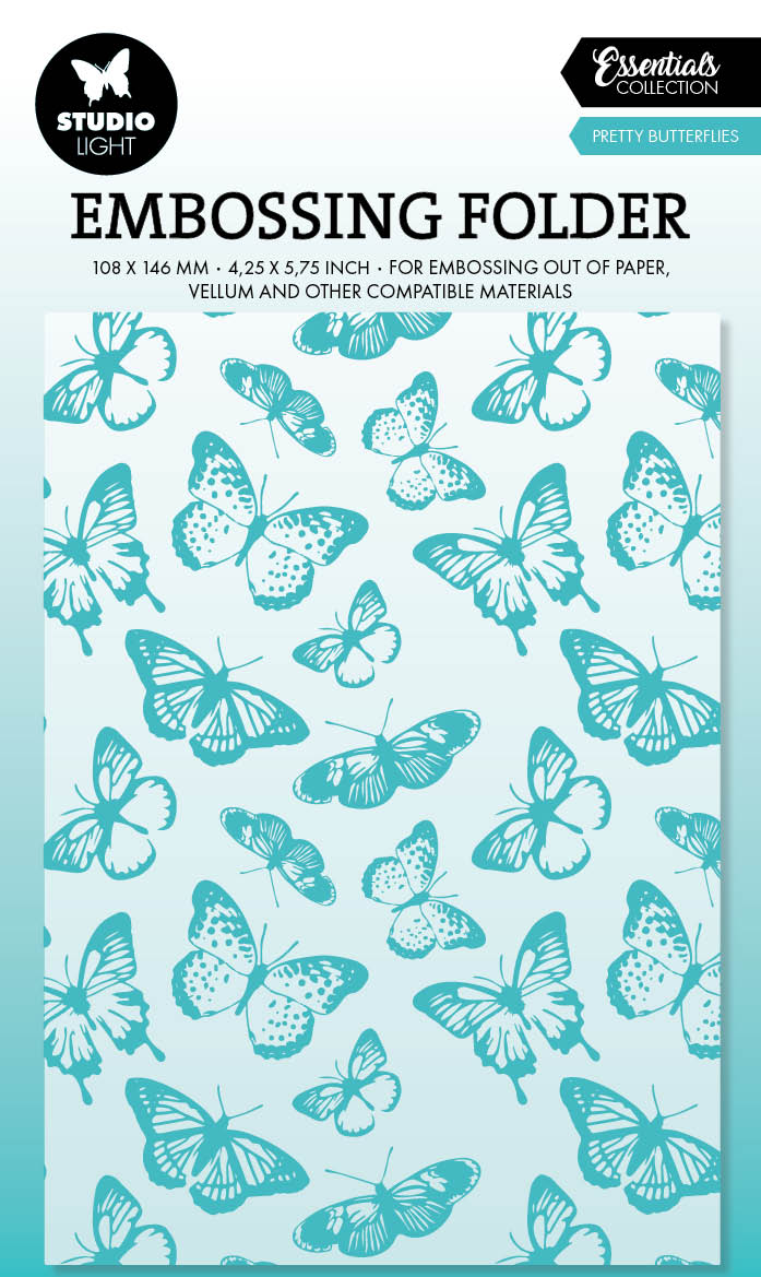 SL Embossing Folders Pretty Butterflies Essentials 1 PC