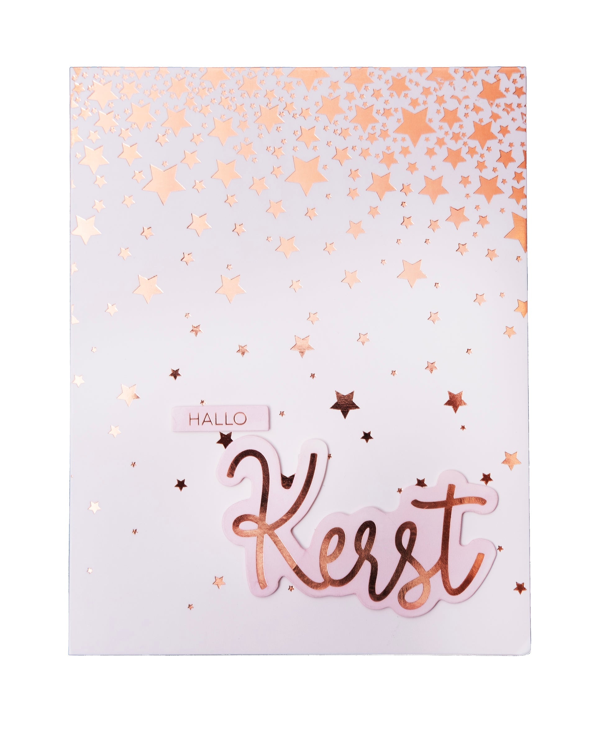 SL Foiled Cards Rose Gold Christmas Patterns Essentials 24 SH