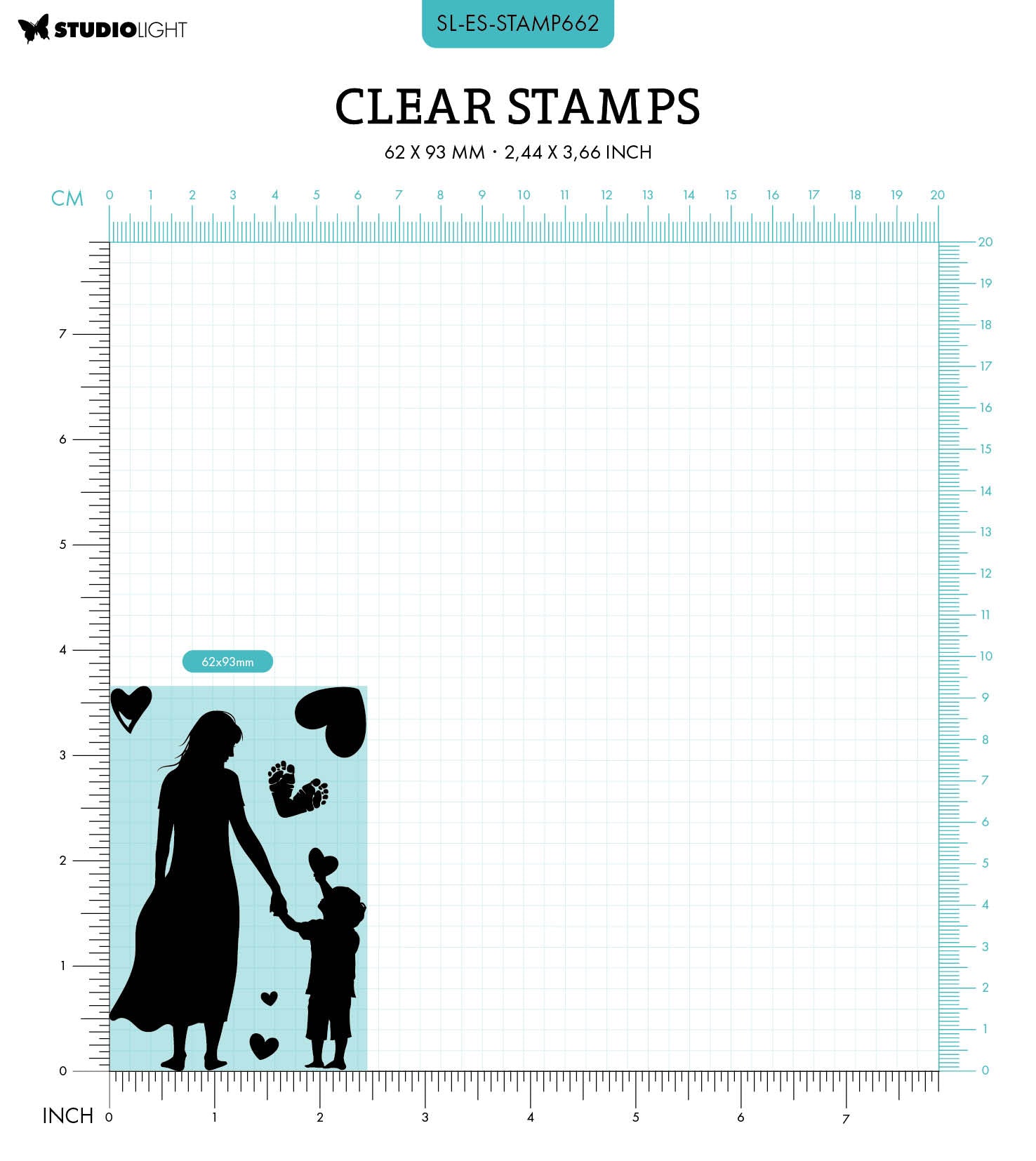 SL Clear Stamp Mom & Kid Essentials 7 PC