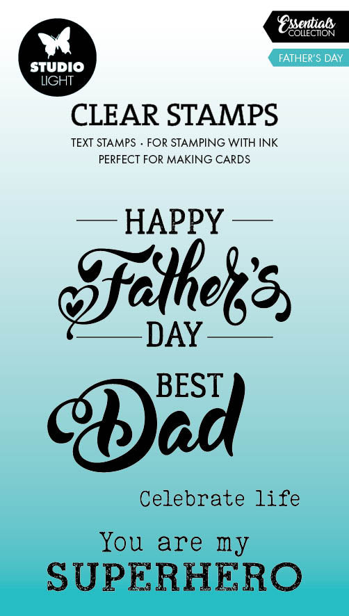 SL Clear Stamp Father's Day Essentials 4 PC