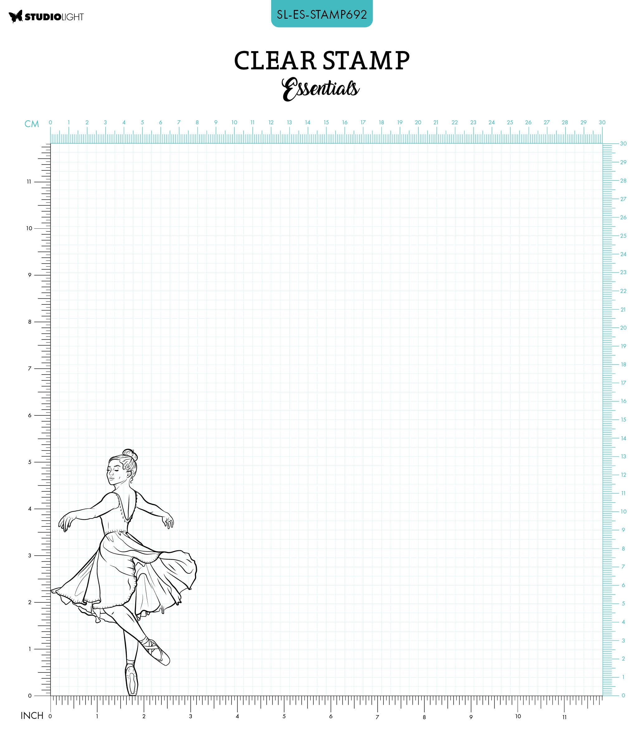 SL Clear Stamp Ballerina Essentials 1 PC