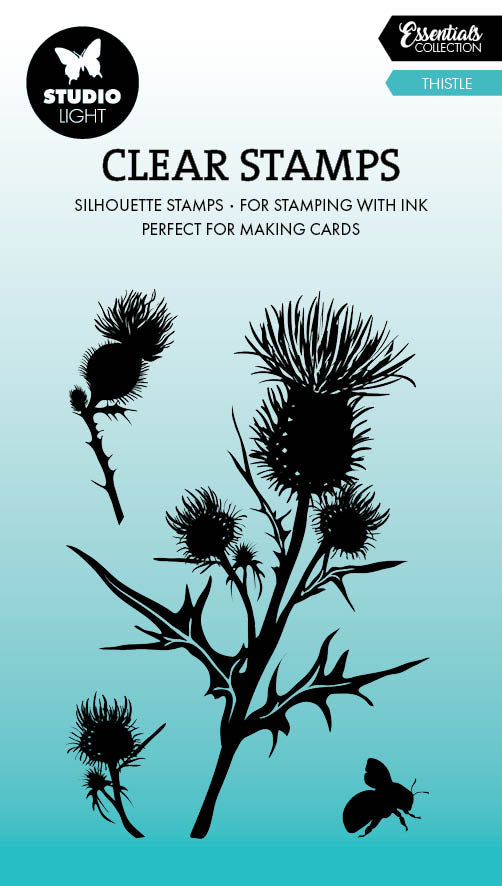 SL Clear Stamp Thistle Essentials 4 PC