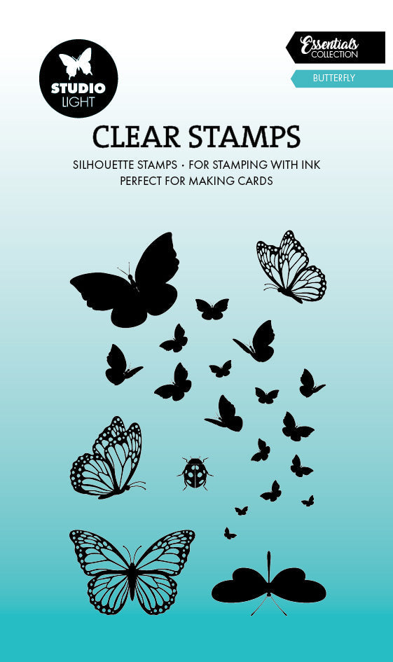 SL Clear Stamp Butterfly Essentials 6 PC