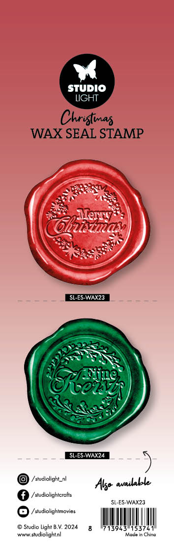 SL Wax Stamp Merry Christmas Essentials 1 PC