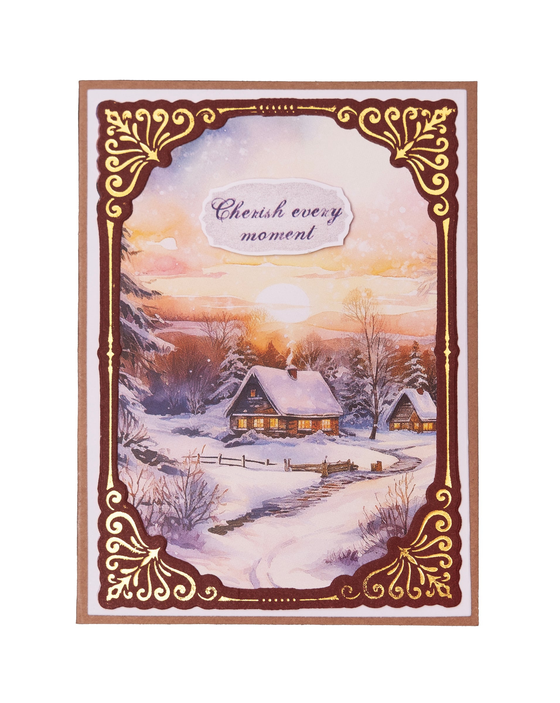 SL Die-Cut Designer Paper Pad Dreamy Christmas Essentials 28 SH