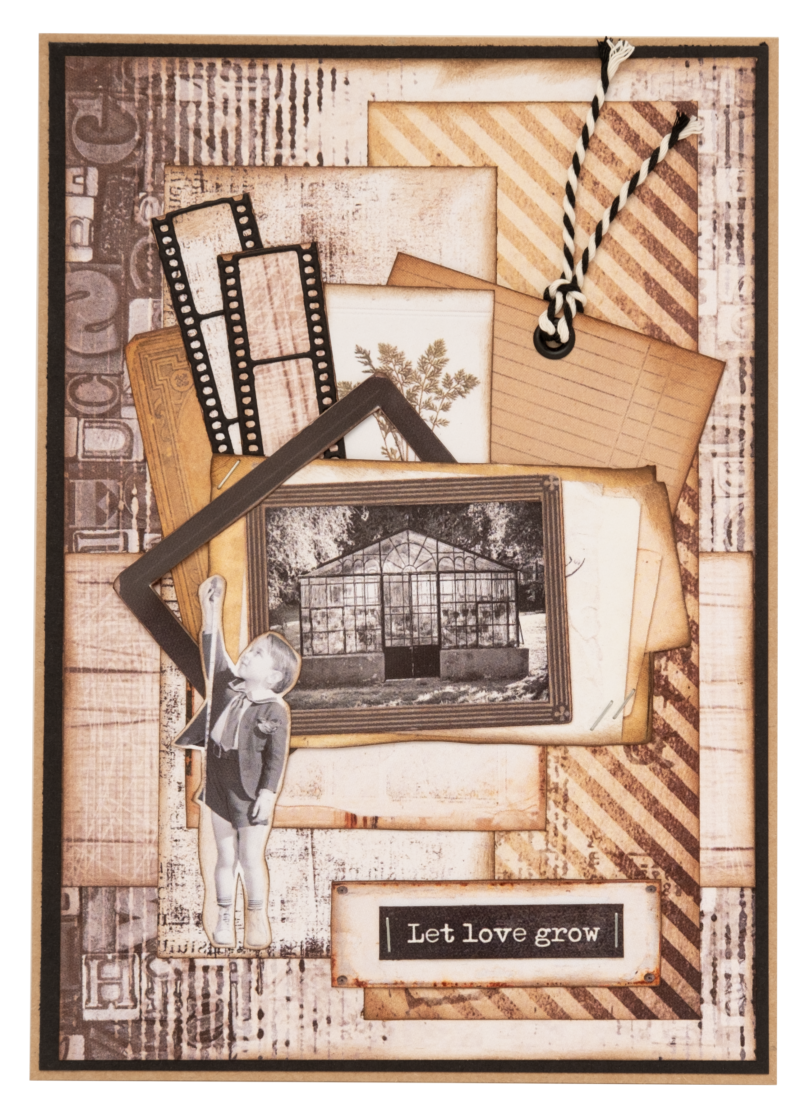 SL Paper Elements Frames & Texts Grunge Collection 52 PC