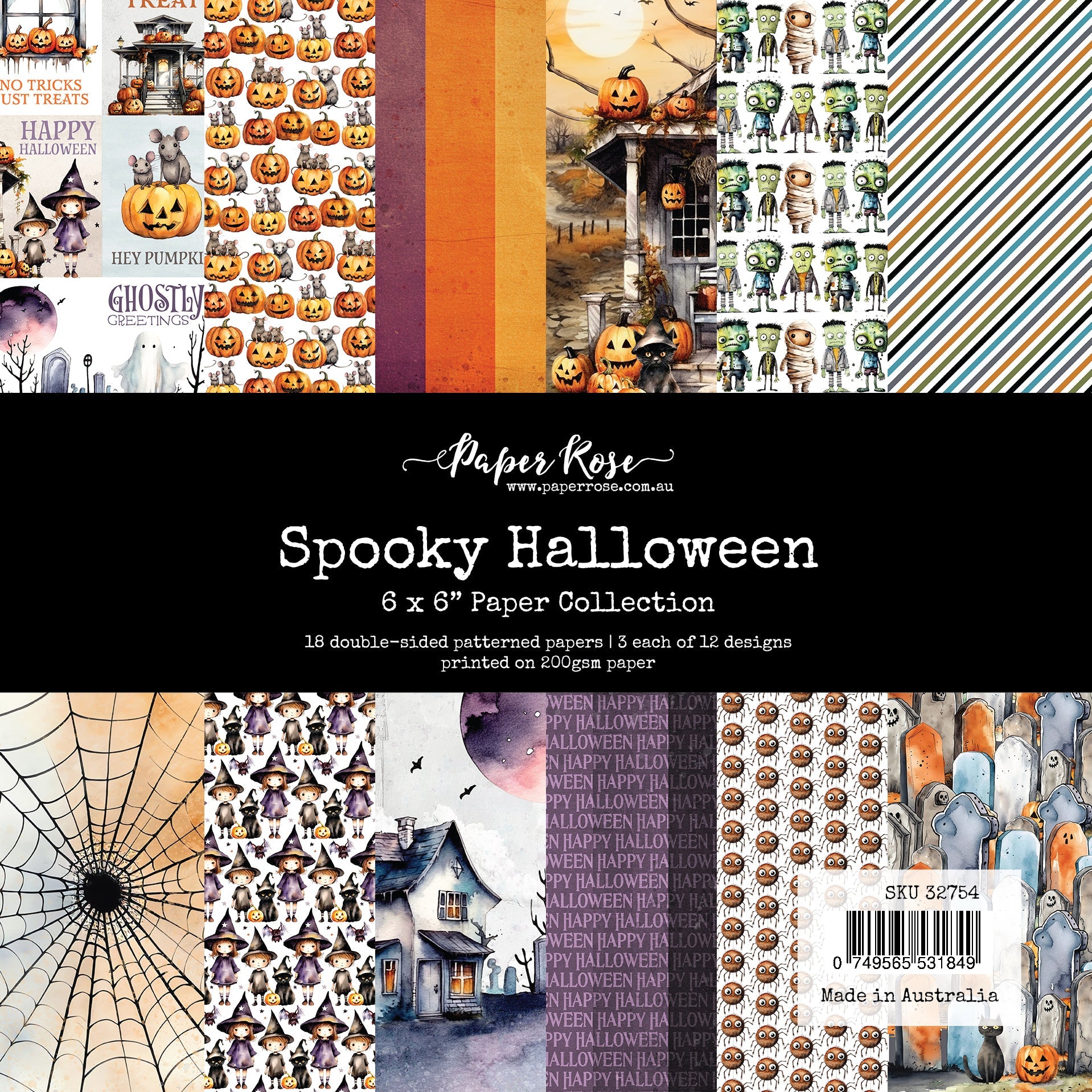 Spooky Halloween 6x6 Paper Collection 32754