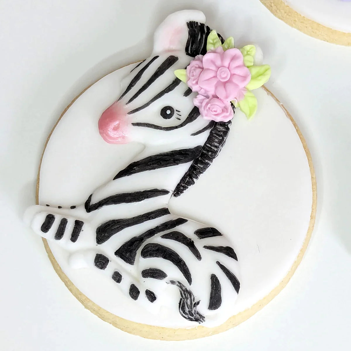 Sweet Safari Zebra Silicone Mould