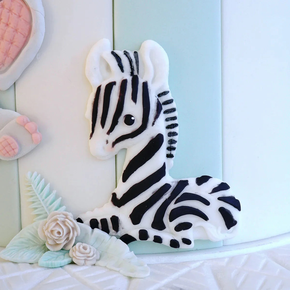 Sweet Safari Zebra Silicone Mould