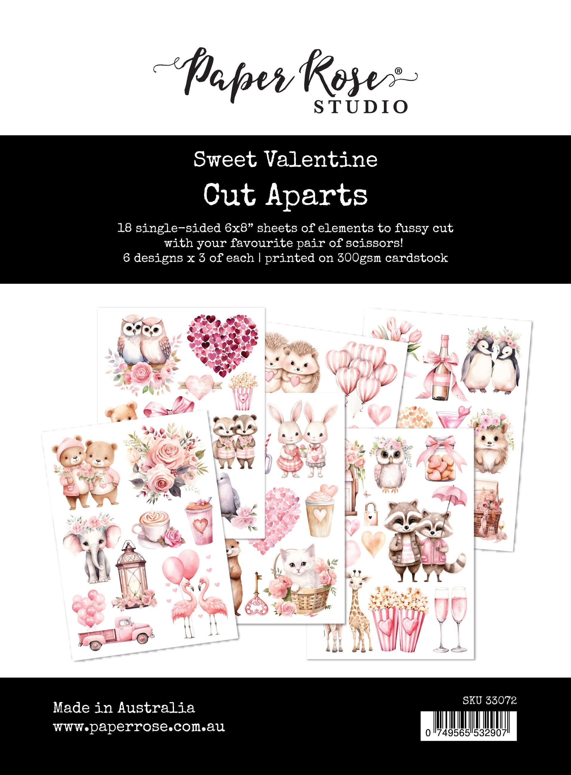 Sweet Valentine Cut Aparts 33072