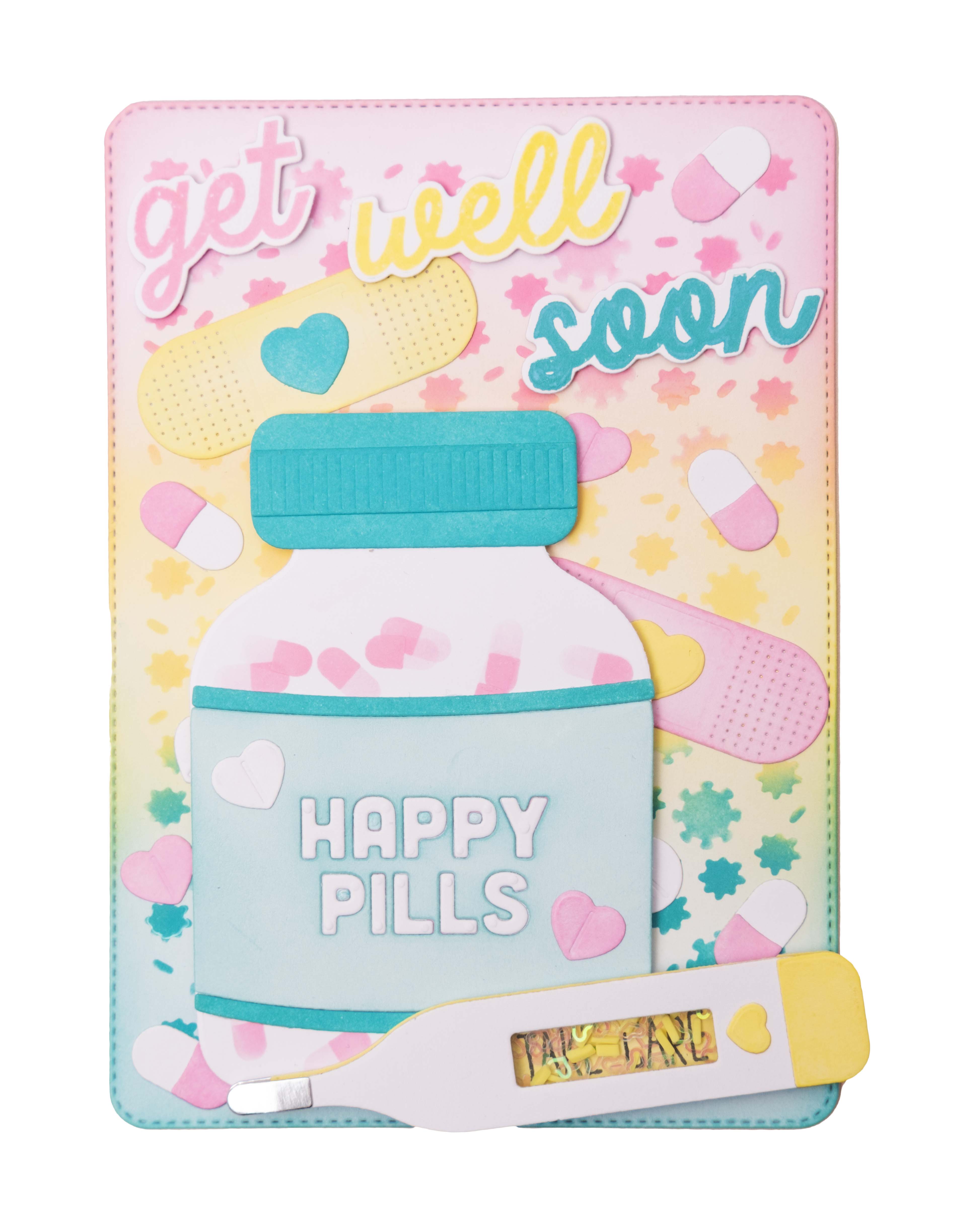 SL Cutting Die Pill Bottle Sweet Stories 17 PC