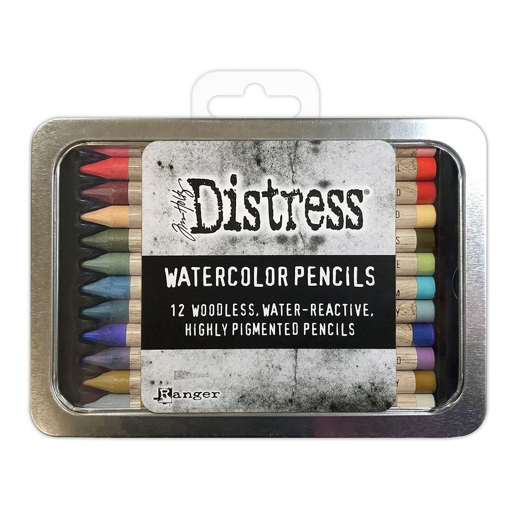 Tim Holtz Distress Watercolor Pencils 12/Pkg Set 6