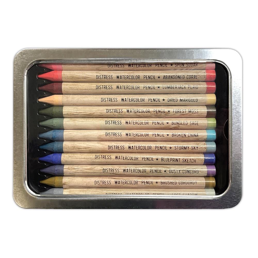 Tim Holtz Distress Watercolor Pencils 12/Pkg Set 6