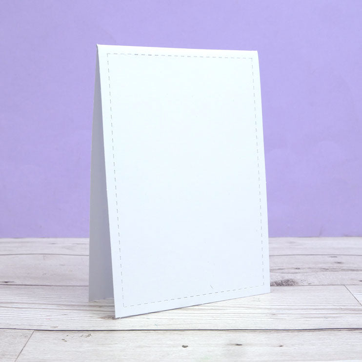 Stitched Edge Tent Fold Card Blanks & Envelopes - Size A6