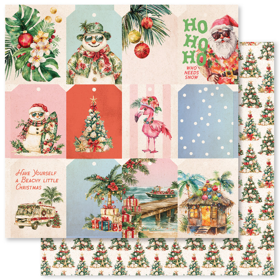 Tropical Christmas 12x12 Paper Collection 33114