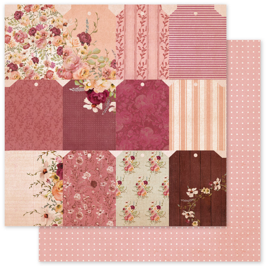 Vintage Rose Basics 12 x 12 Collection 33621