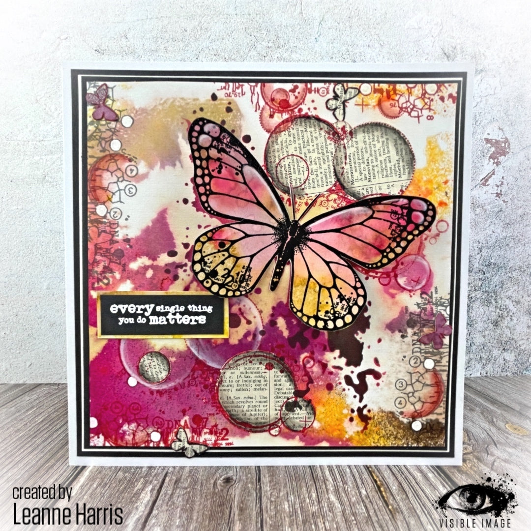 Visible Image Butterfly Effect - A5 Stamp Set