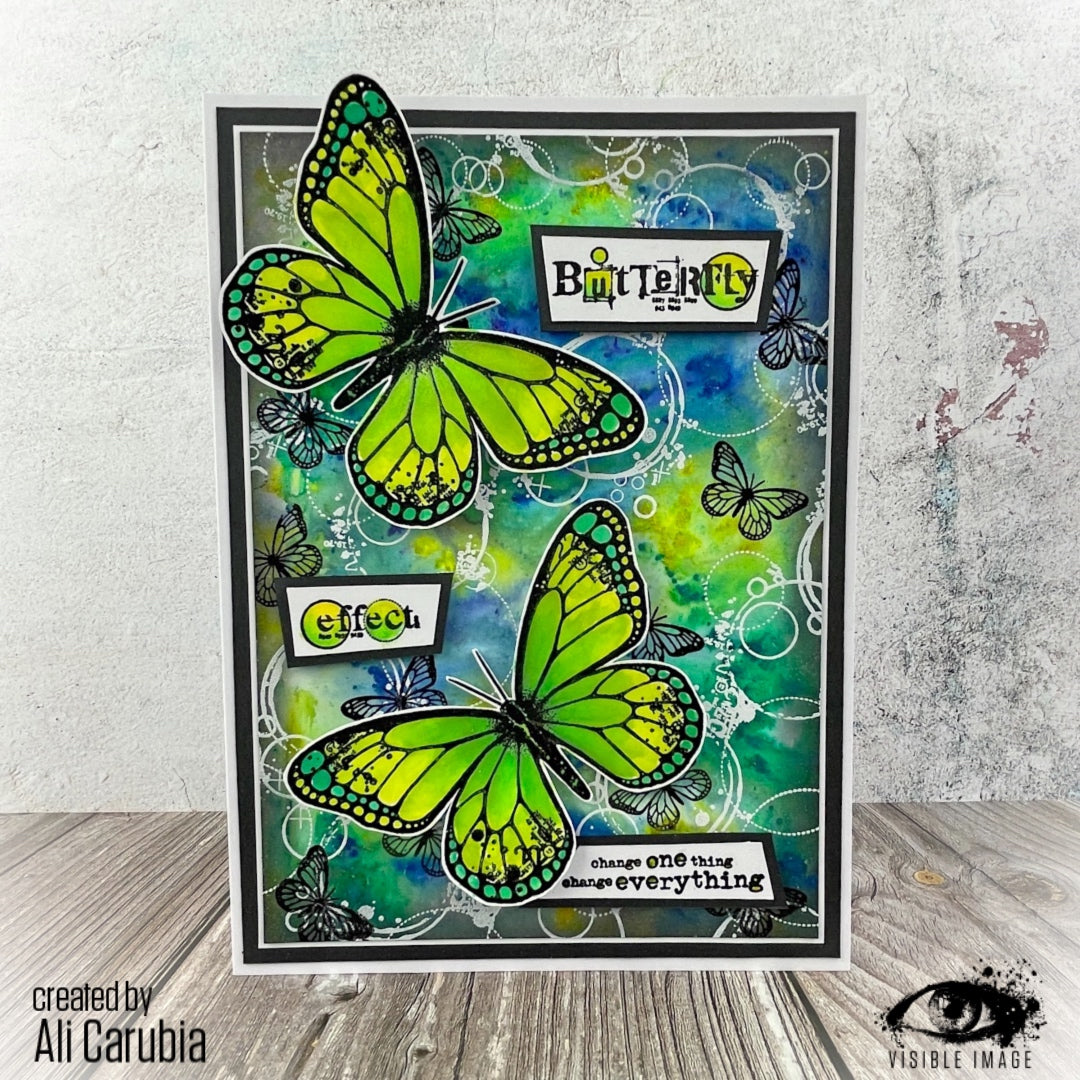 Visible Image Butterfly Effect - A5 Stamp Set