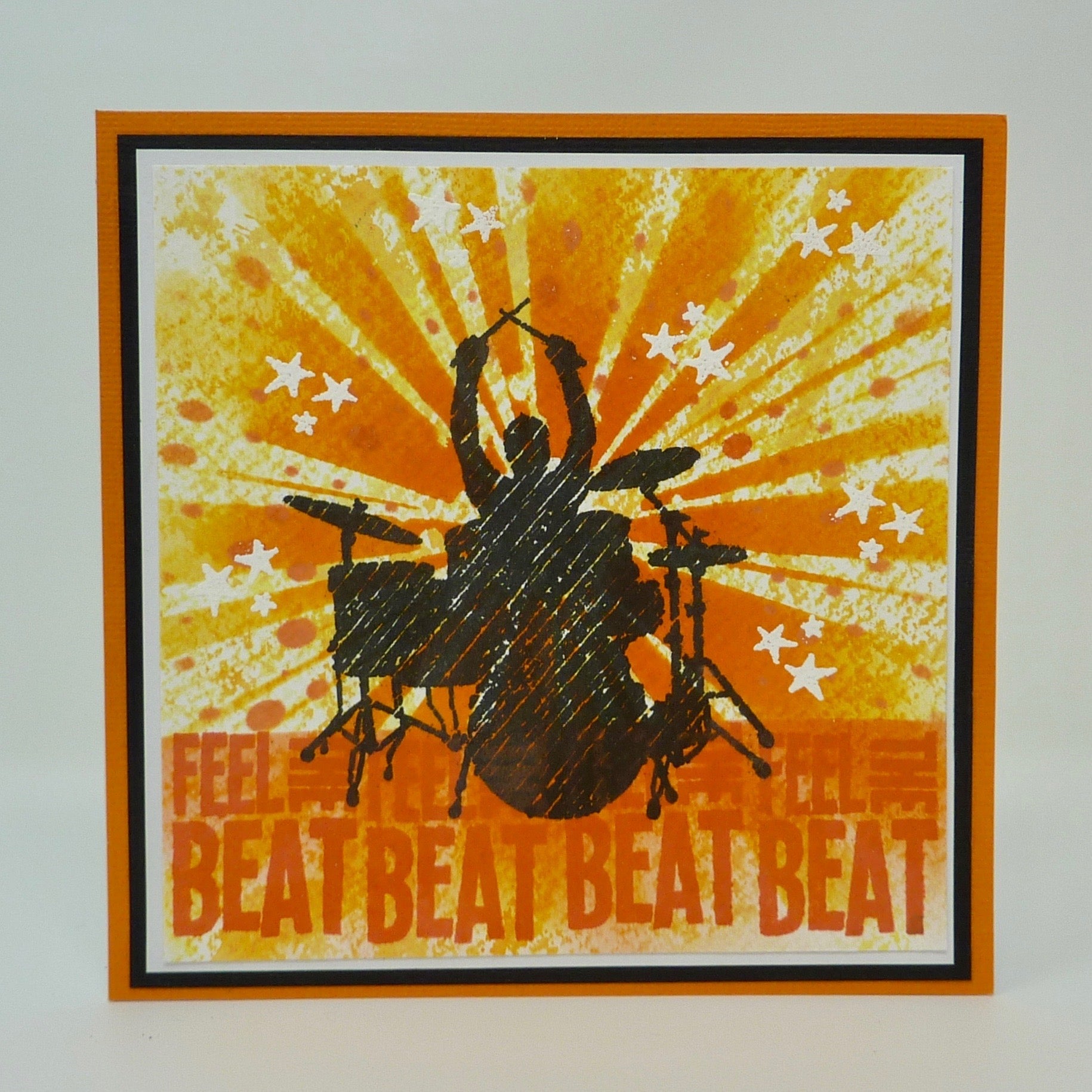 Visible Image Feel The Beat - A6 Stamp Set