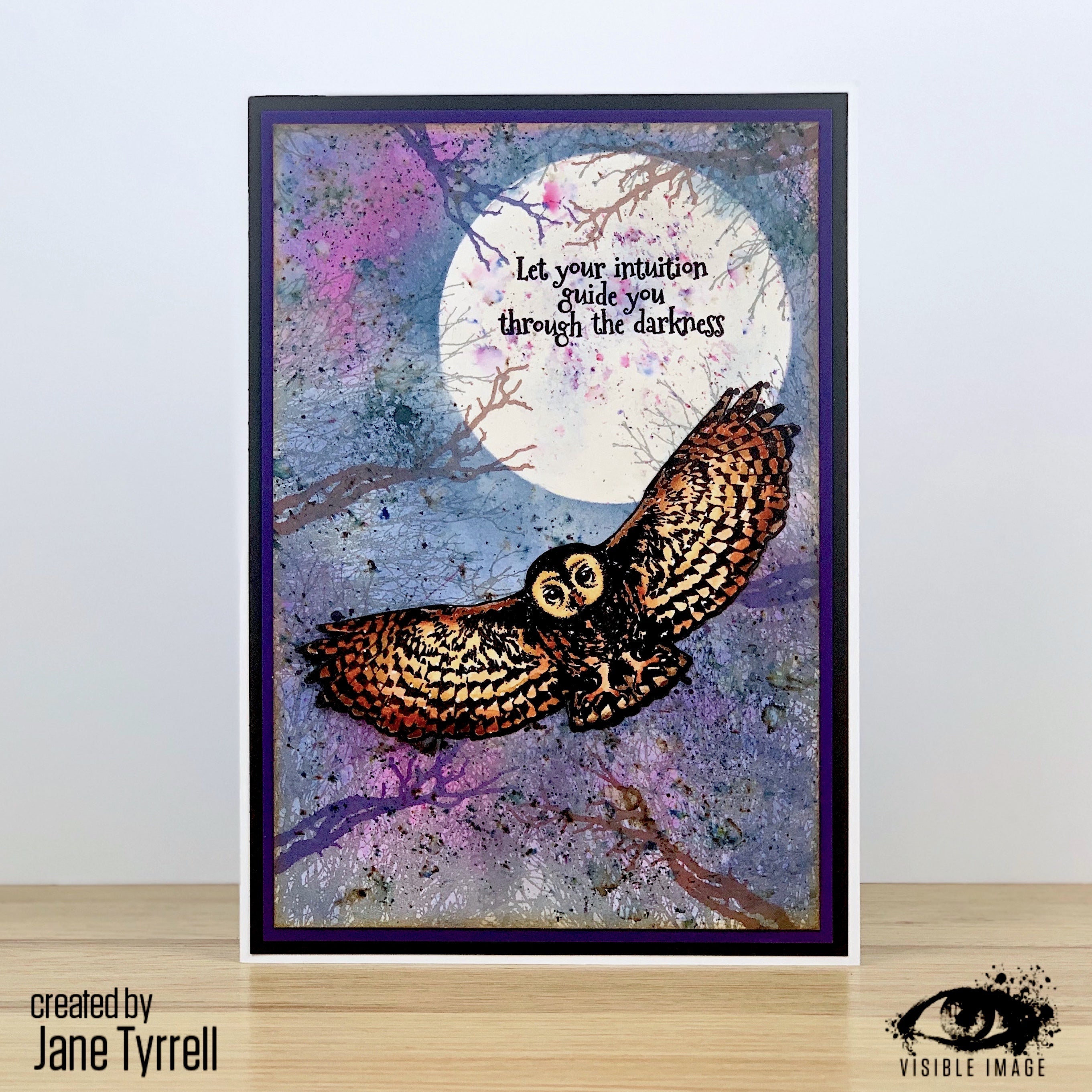 Visible Image Night Owl - A6 Stamp Set