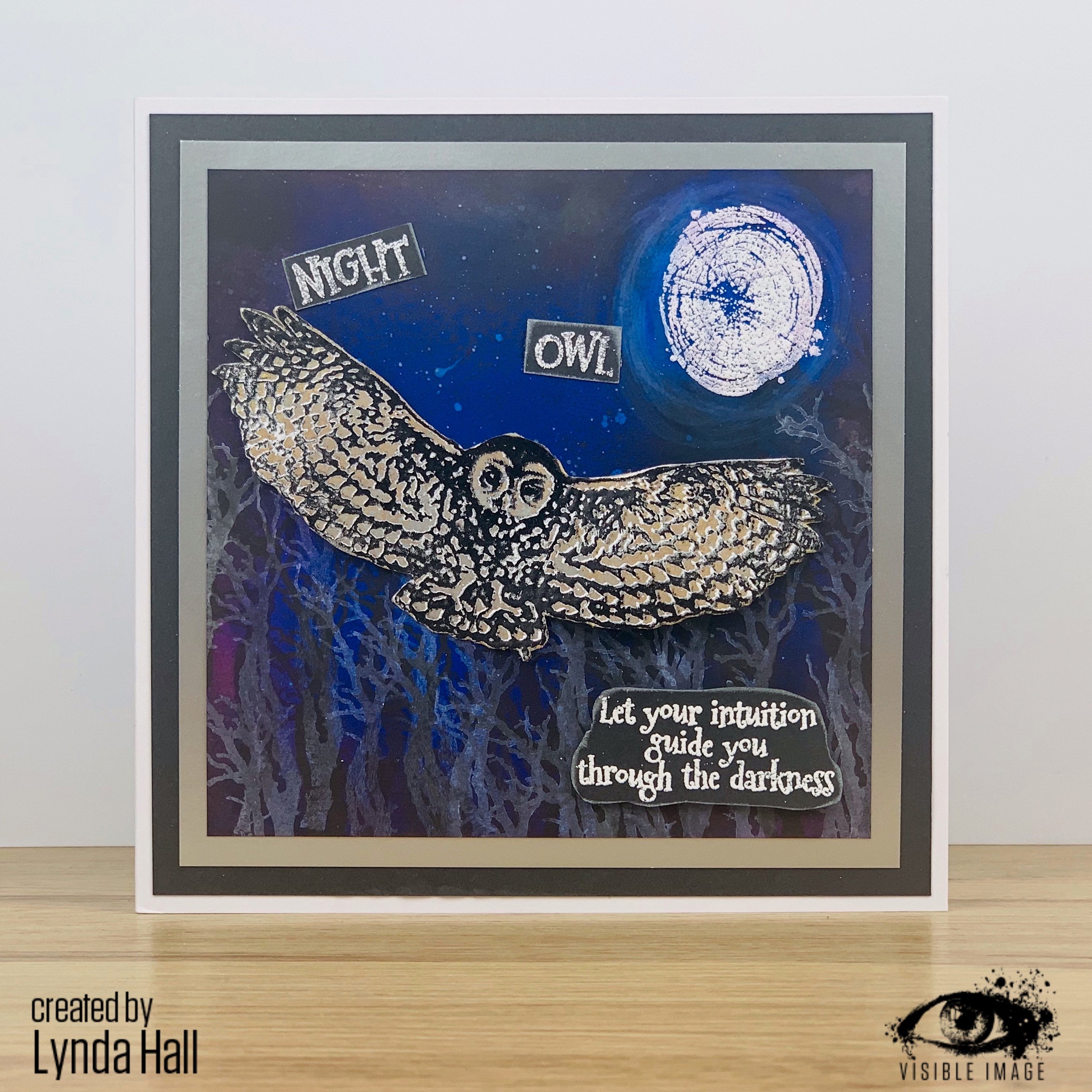 Visible Image Night Owl - A6 Stamp Set