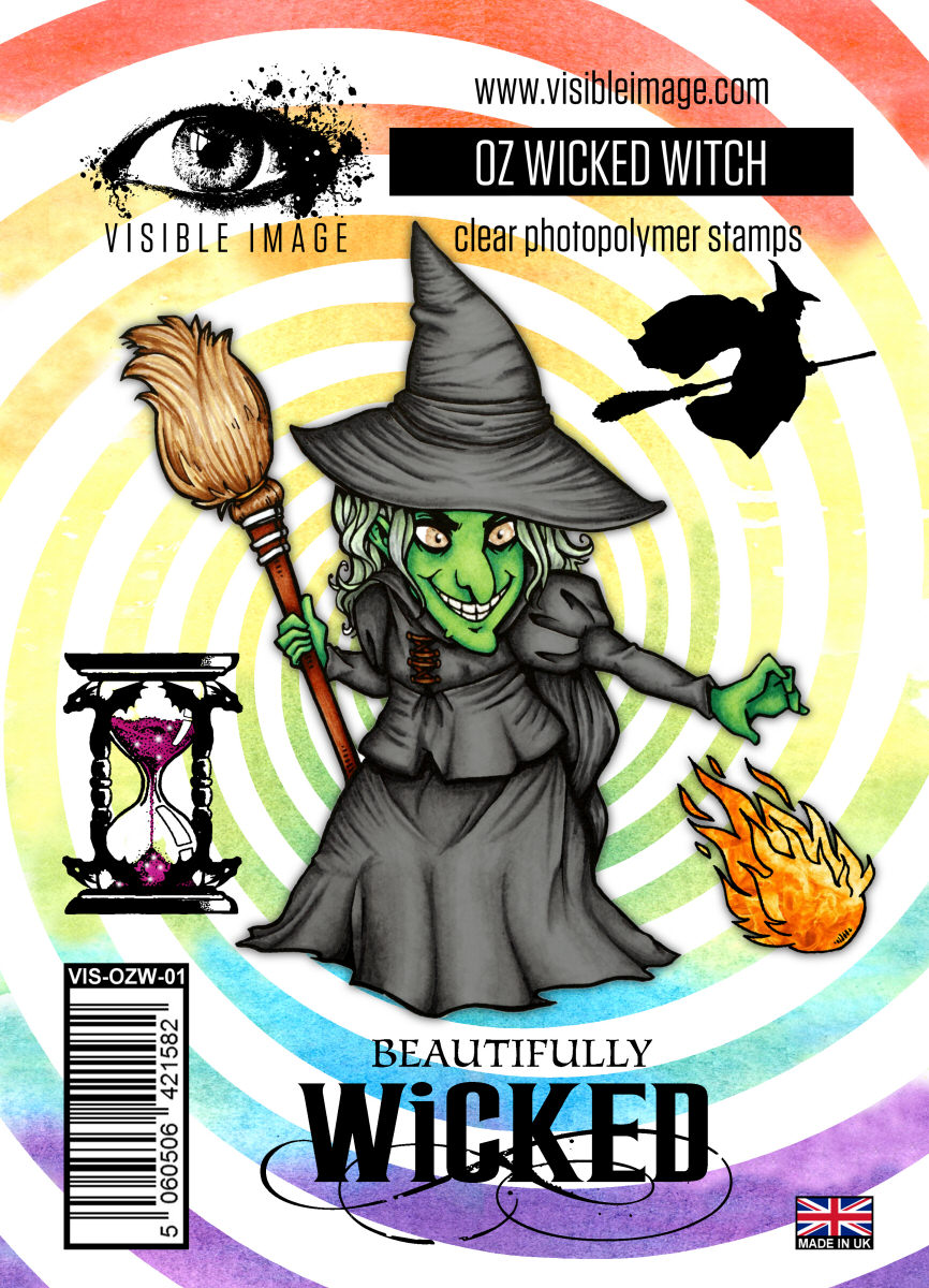 Visible Image OZ Wicked Witch - A6 Stamp Set